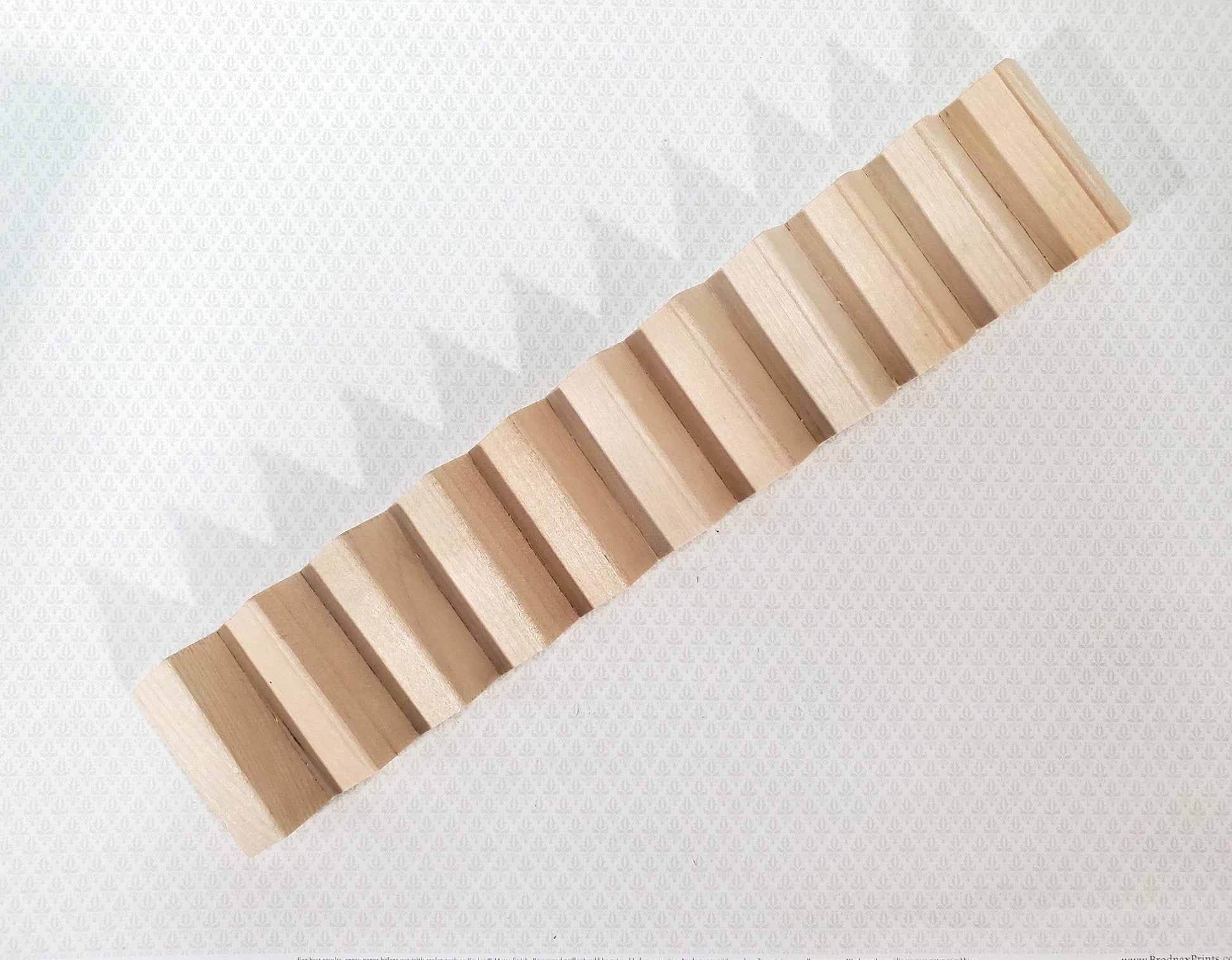 Dollhouse Narrow Stairs Stairway Up to 9.5" ceilings 1:12 Scale Miniature - Miniature Crush