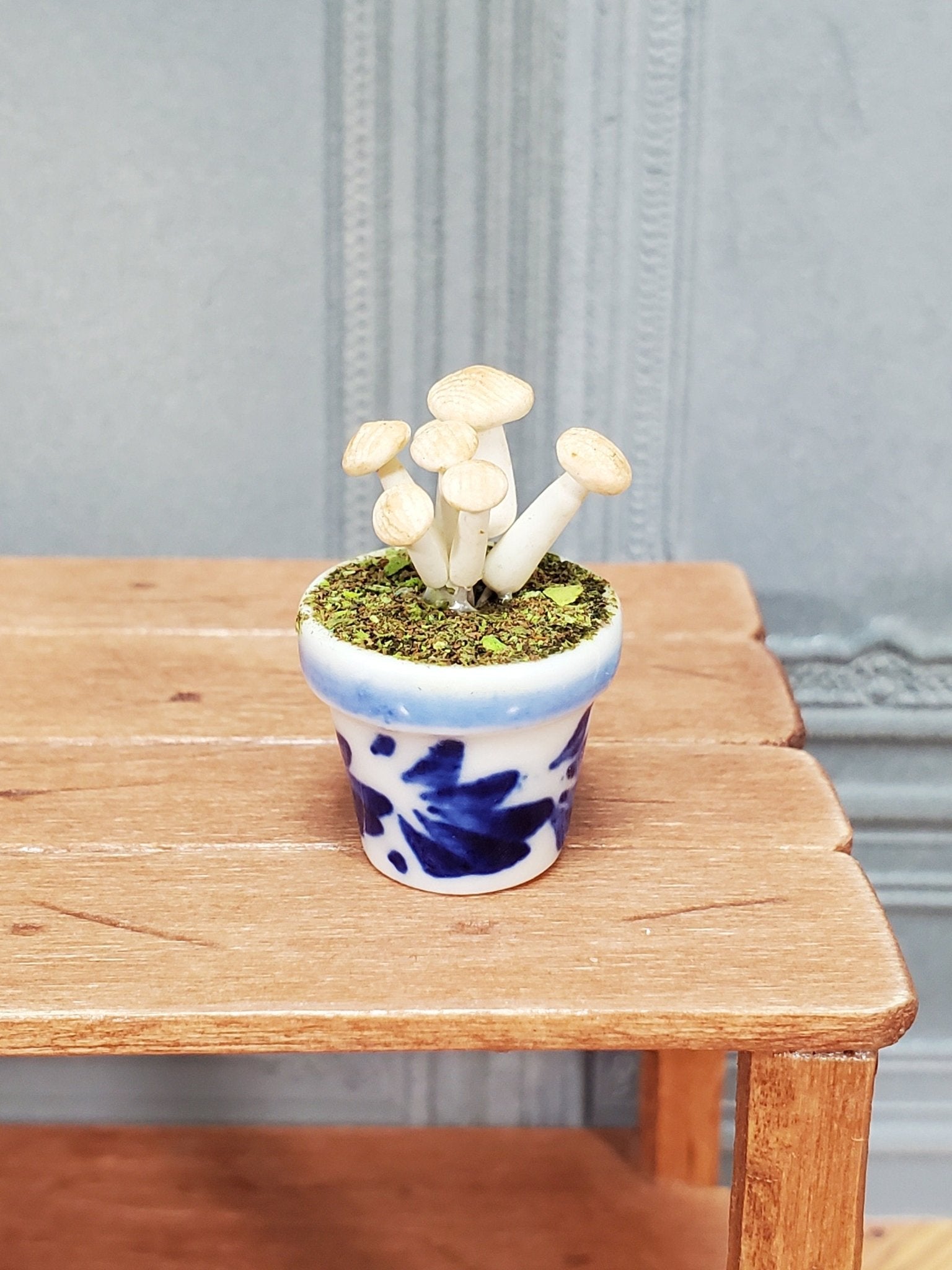 Dollhouse Potted Mushrooms Toad Stools 1:12 Scale Miniature Magic Fairy Garden - Miniature Crush
