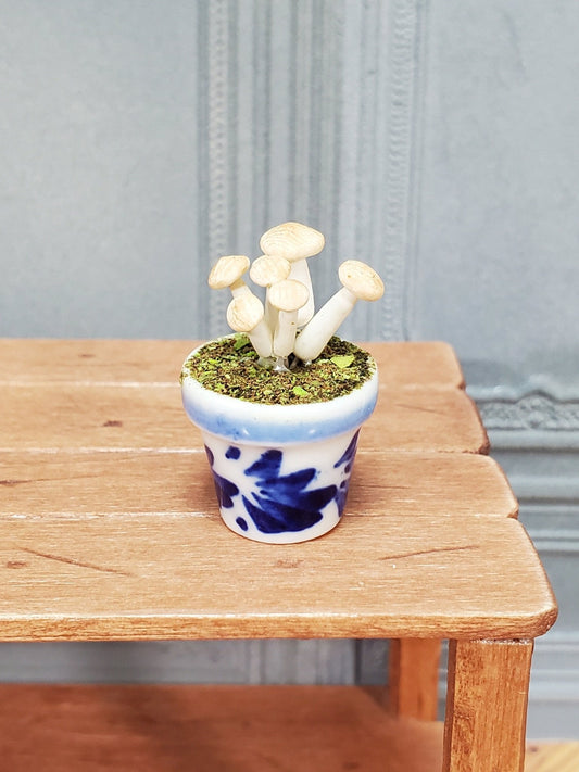 Dollhouse Potted Mushrooms Toad Stools 1:12 Scale Miniature Magic Fairy Garden - Miniature Crush