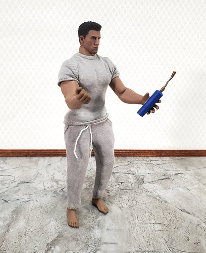 Dollhouse Propane Blowtorch Tool Sir Thomas Thumb Metal 1:12 Scale Miniature - Miniature Crush