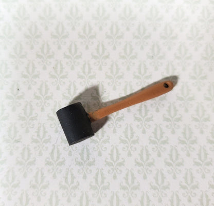 Dollhouse "Rubber" Mallet Painted Metal 1:12 Scale Miniature Tool - Miniature Crush