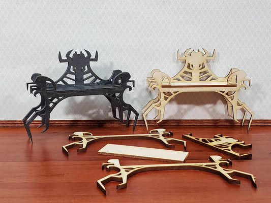Dollhouse Spider Table KIT Halloween Witch or Haunted House 1:12 Miniature DIY - Miniature Crush