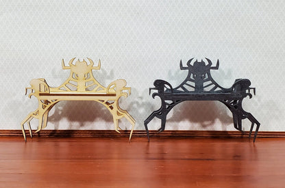 Dollhouse Spider Table KIT Halloween Witch or Haunted House 1:12 Miniature DIY - Miniature Crush