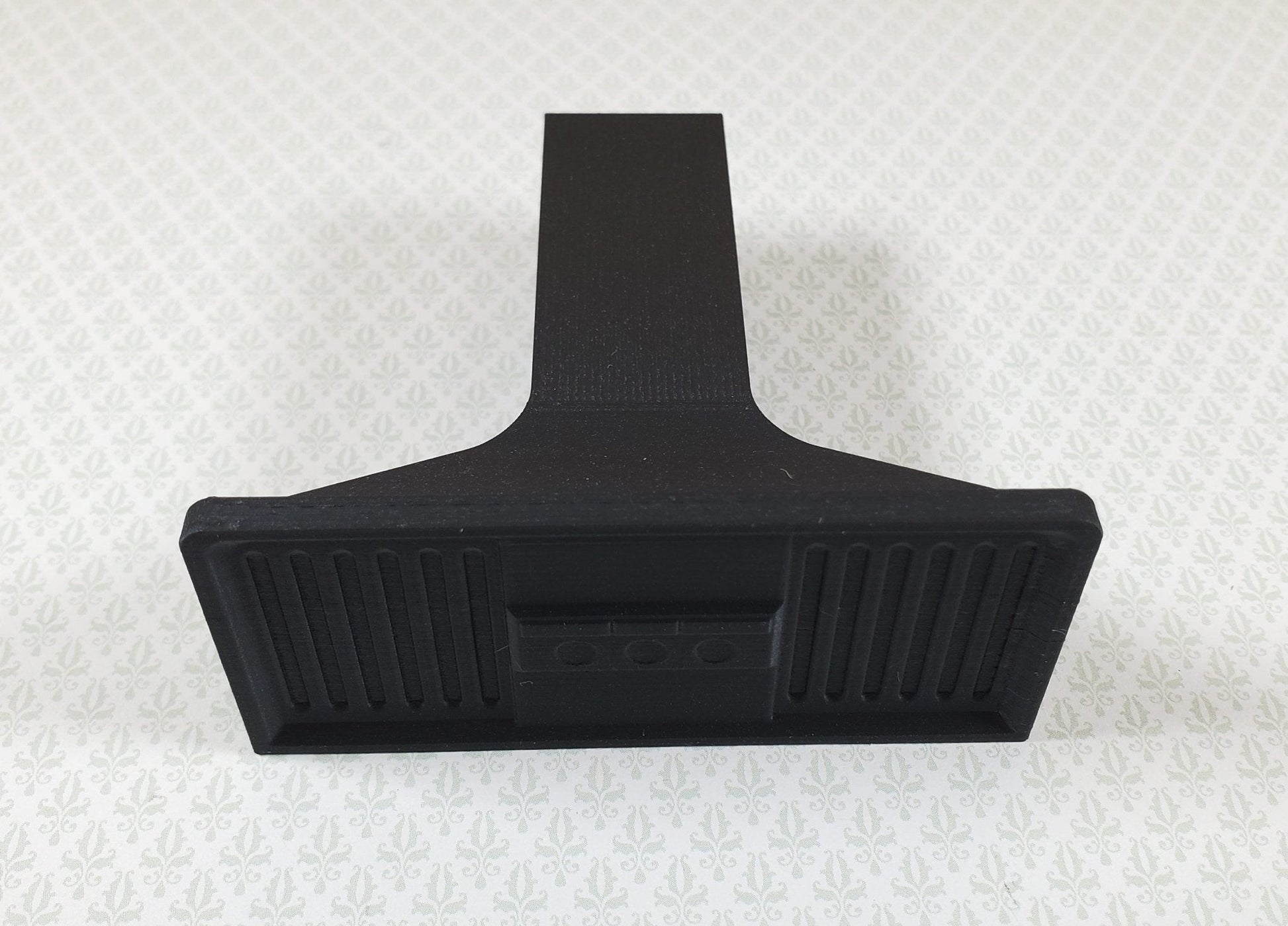Dollhouse Stove Range Fan Hood Vent Black Modern 1:12 Scale Miniature Kitchen - Miniature Crush