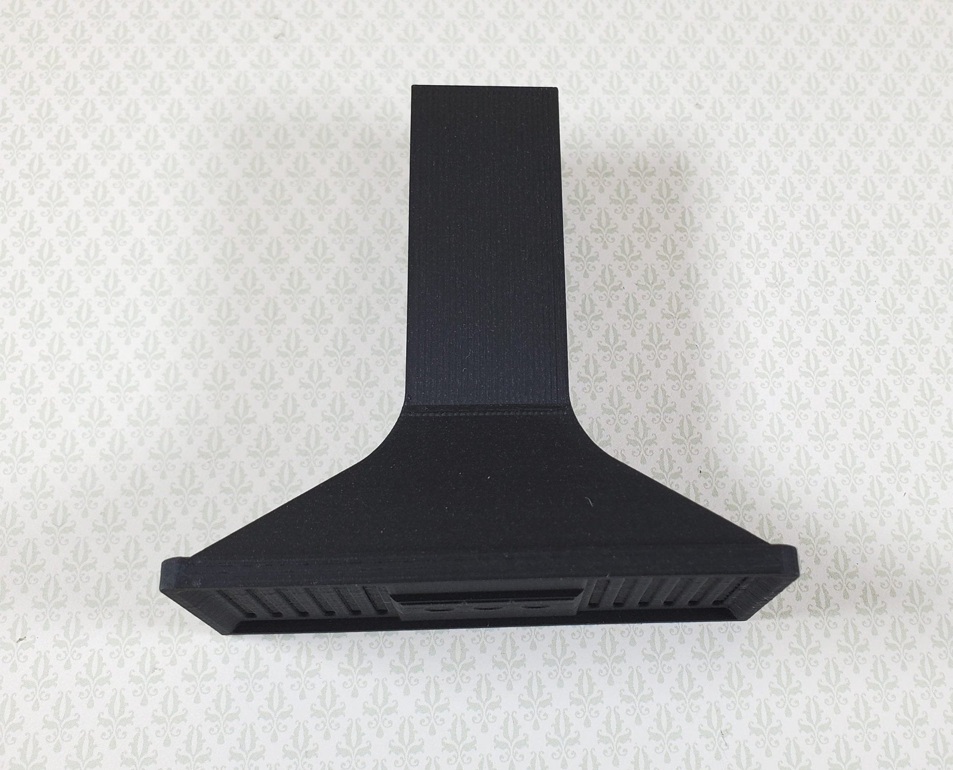 Dollhouse Stove Range Fan Hood Vent Black Modern 1:12 Scale Miniature Kitchen - Miniature Crush