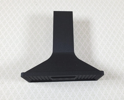 Dollhouse Stove Range Fan Hood Vent Black Modern 1:12 Scale Miniature Kitchen - Miniature Crush