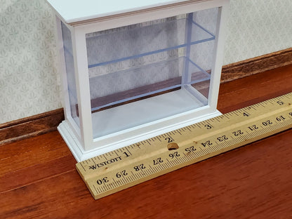 Dollhouse Tall Counter for Store or Shop Display Cabinet White 1:12 Scale Miniature Furniture - Miniature Crush