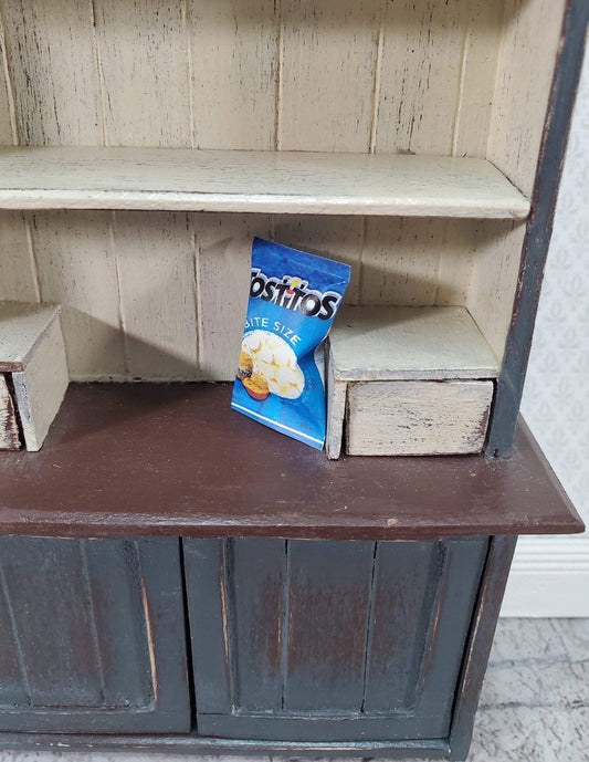Dollhouse Tostitos Bag of Corn Chips 1:12 Scale Miniature Food Groceries Kitchen - Miniature Crush