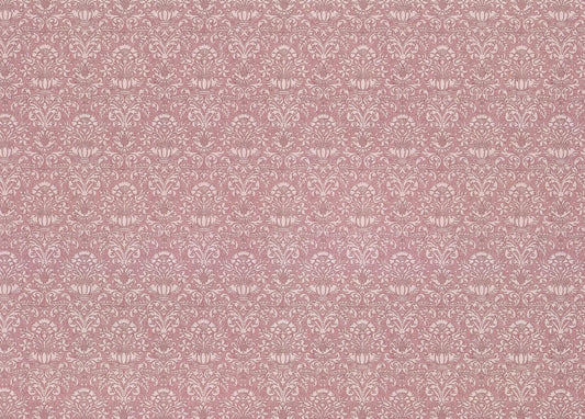 Dollhouse Wallpaper Damask "Purple Orchid" Victorian 1:12 Scale Itsy Bitsy Miniatures - Miniature Crush