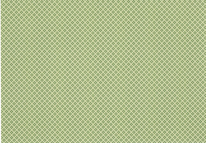 Dollhouse Wallpaper Green Geometric Bradbury & Bradbury 1:12 Scale Miniatures - Miniature Crush