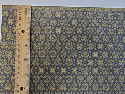 Dollhouse Wallpaper Kunio Wall Japanese Style Black Gold Bradbury & Bradbury 1:12 Scale - Miniature Crush