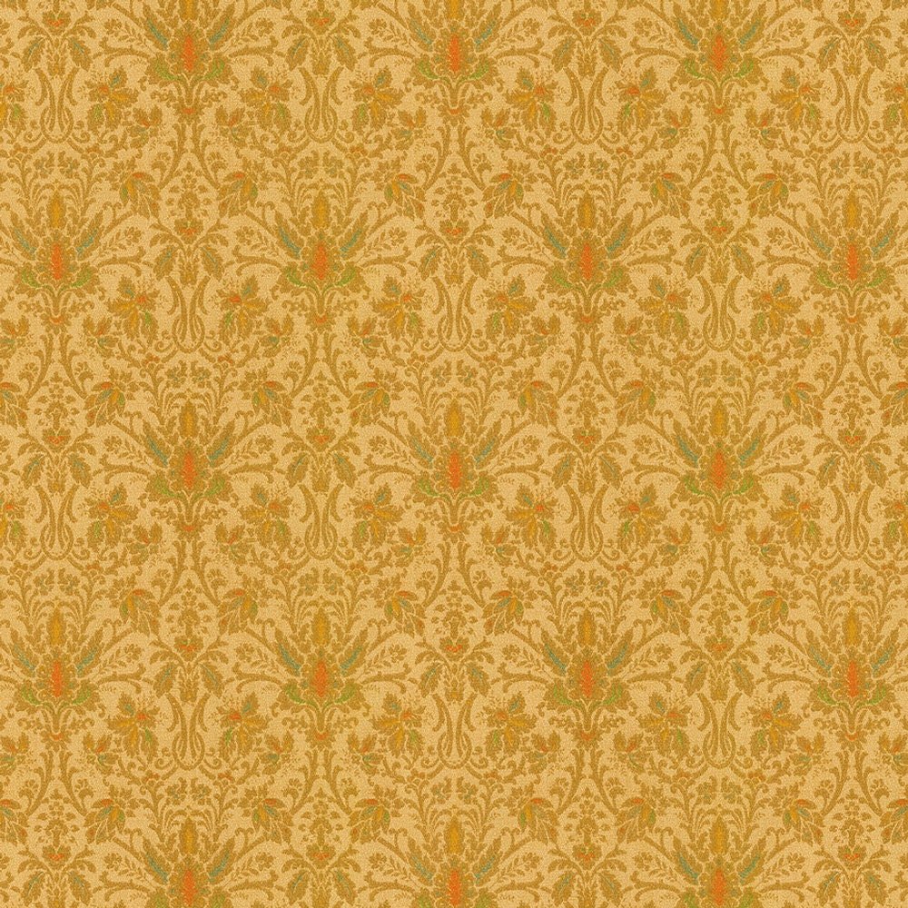 Dollhouse Wallpaper Victorian Pelham Damask Bradbury & Bradbury 1:12 Scale - Miniature Crush