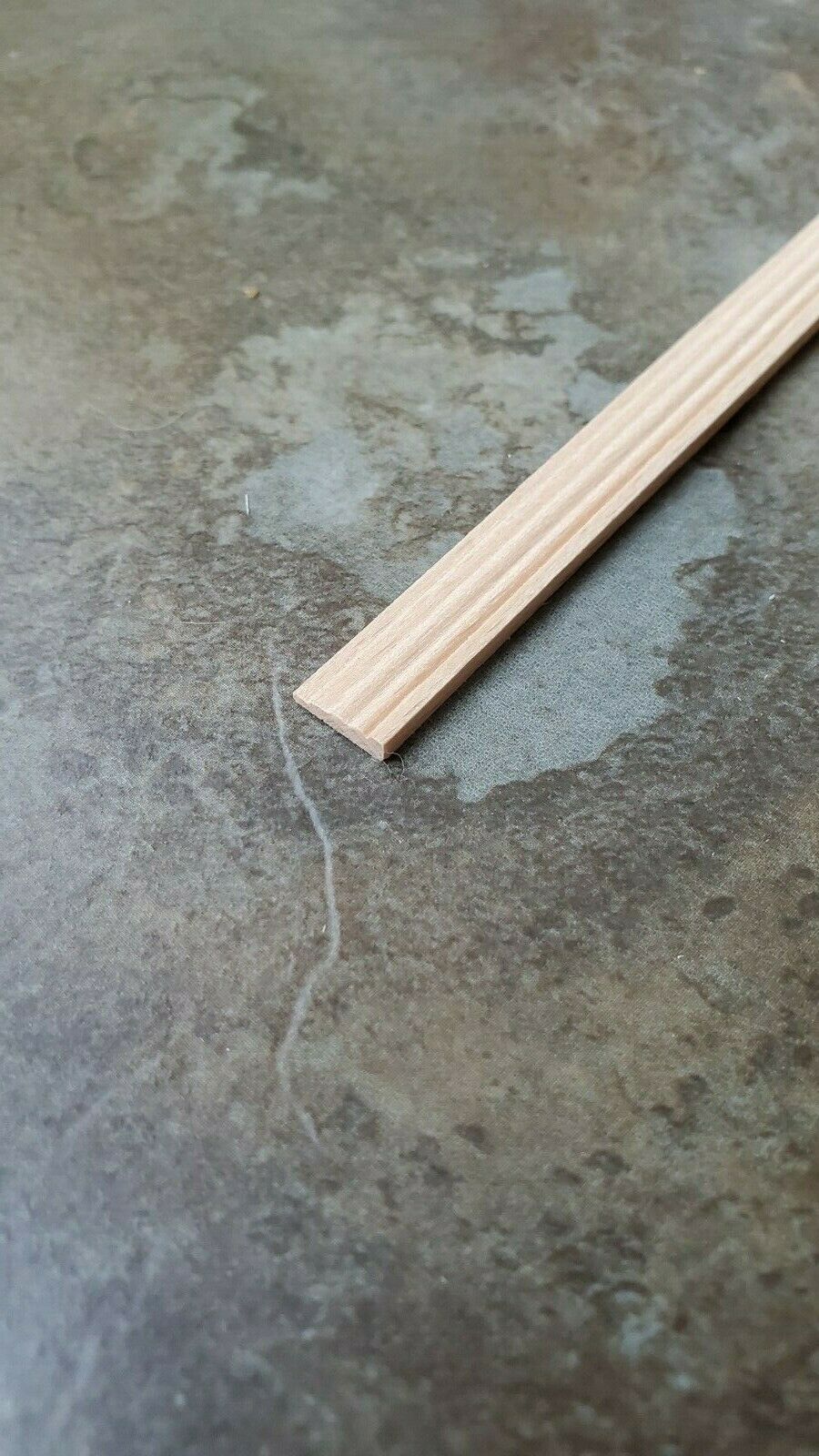 Dollhouse Window Casing or Baseboard Trim Molding 3/8" wide x 18" long 1:12 Scale 70305 - Miniature Crush