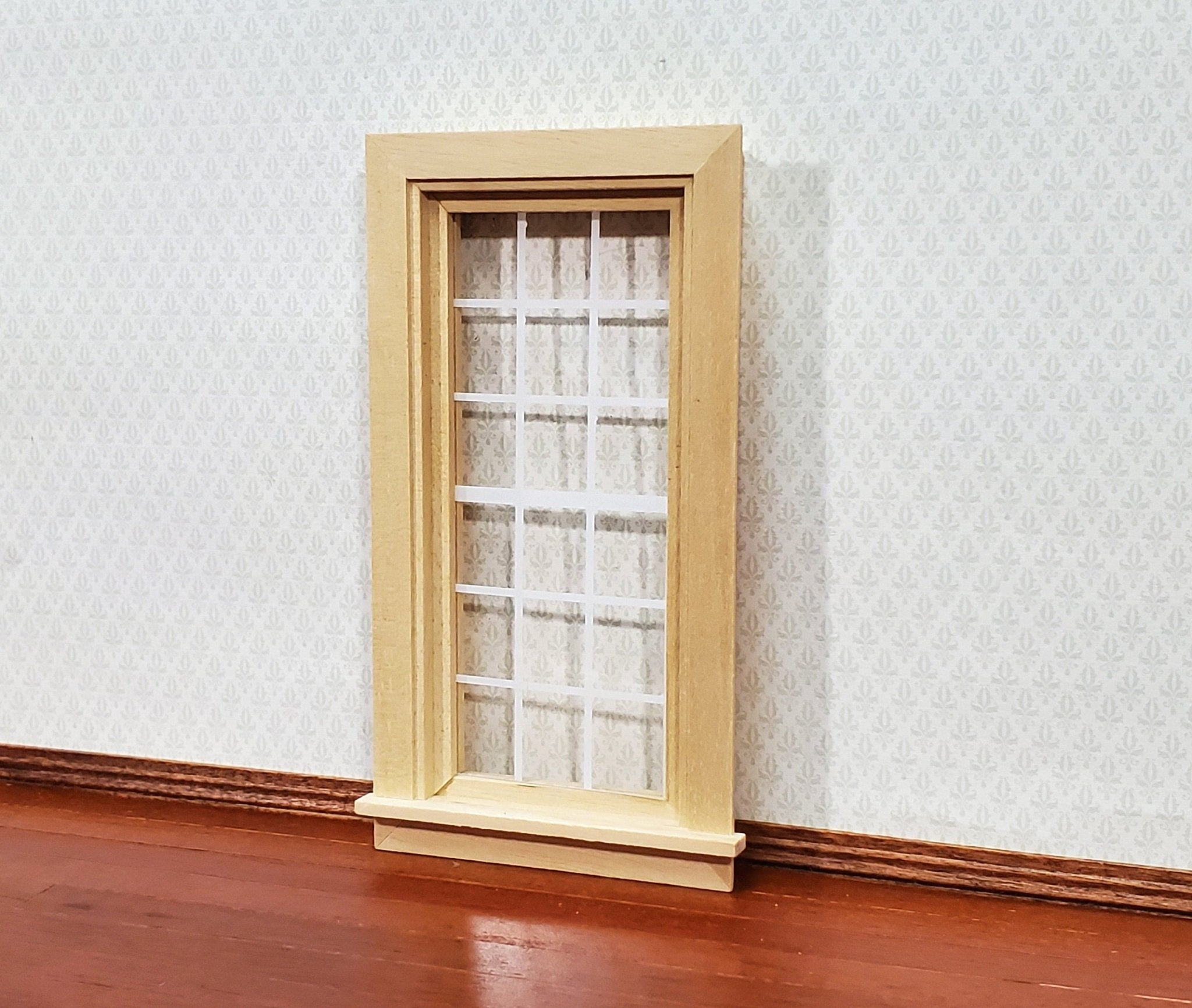 Dollhouse Window Classic Style with Acrylic 112 Scale Houseworks 5034