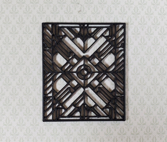 Dollhouse Window Insert Stained Glass Style 1:12 Scale MC209 Fits Houseworks 5032 - Miniature Crush