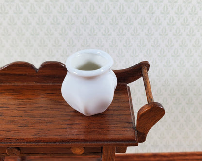 Dollhouse White Vase Ceramic LARGE 1:12 or 1/6 Scale Miniature Scenes