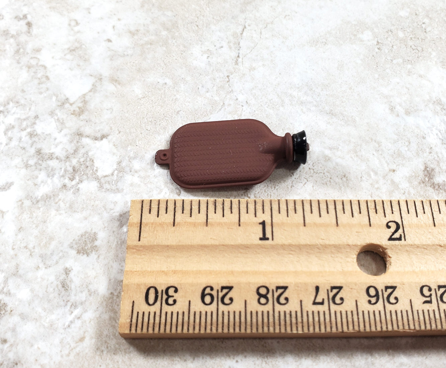 Dollhouse Hot Water Bottle 1:12 Scale Miniature Accessory