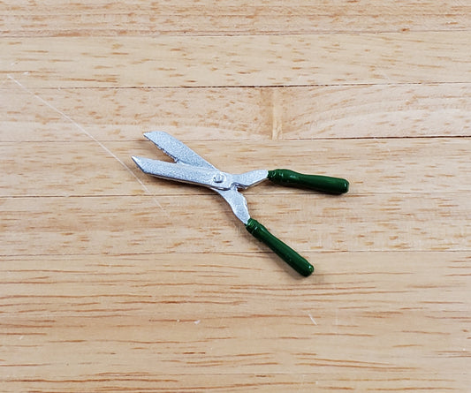 Dollhouse Hedge Clippers Metal Miniature Garden Accessories Tools 1:12 Sale
