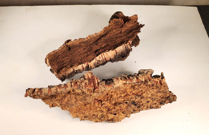Natural Cork Bark Random 4-5 oz Pack JAVIS Model RR Dioramas Scenery Terrariums