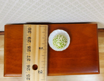 Dollhouse Cantaloupe Half 1:12 Scale Miniature Food Fruit