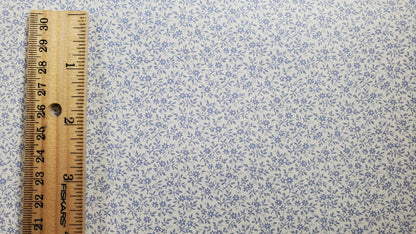 Dollhouse Wallpaper Tiny Periwinkle Lace 3 Sheets White Pink Green Blue 1:12