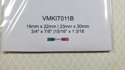 Dollhouse Picture Frame Kit B DIY 1:12 Scale Miniature Cut from Walnut