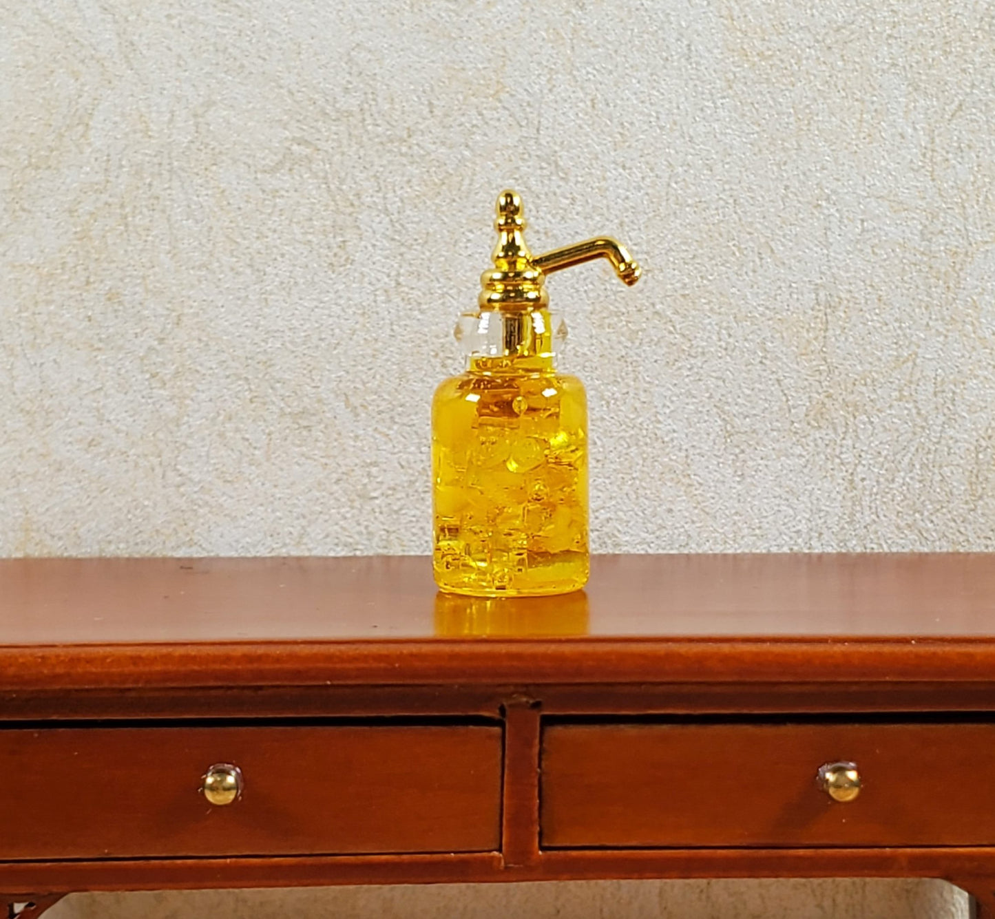 Dollhouse Flavored Syrup Pump Orange Marmalade 1:12 Scale Kitchen Food