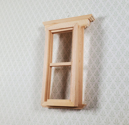 Dollhouse HALF SCALE 1:24 Window Yorktown Interior Trim Wood H5051 Houseworks