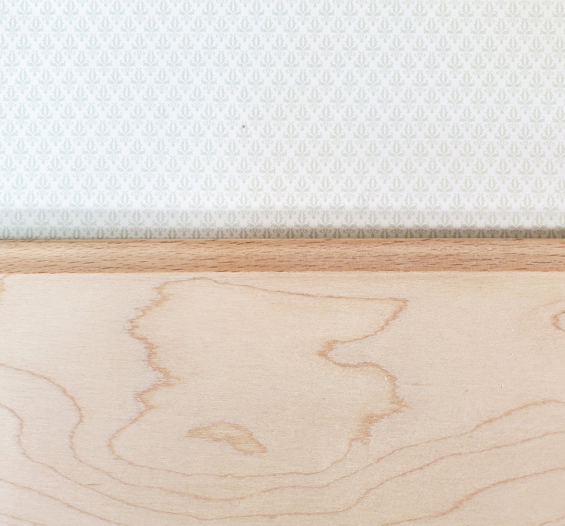 Dollhouse Chair Rail for Wainscoting Panels 5/16" tall x 18" long CLA70240