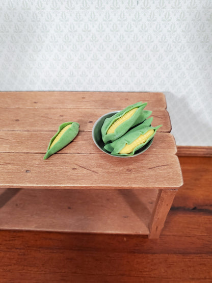 Dollhouse Corn on the Cob 6 Pieces 1:12 Scale Food Kitchen Falcon Miniatures