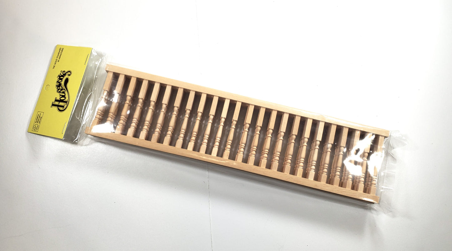 Dollhouse Porch Railing x3 Pieces Widow's Walk 1:12 Scale Houseworks #53032