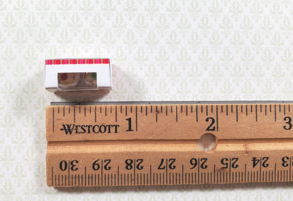 Dollhouse Xmas Cookies in Xmas Window Box 1:12 Scale Miniatures Food Bakery