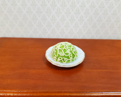 Dollhouse Cantaloupe Half 1:12 Scale Miniature Food Fruit