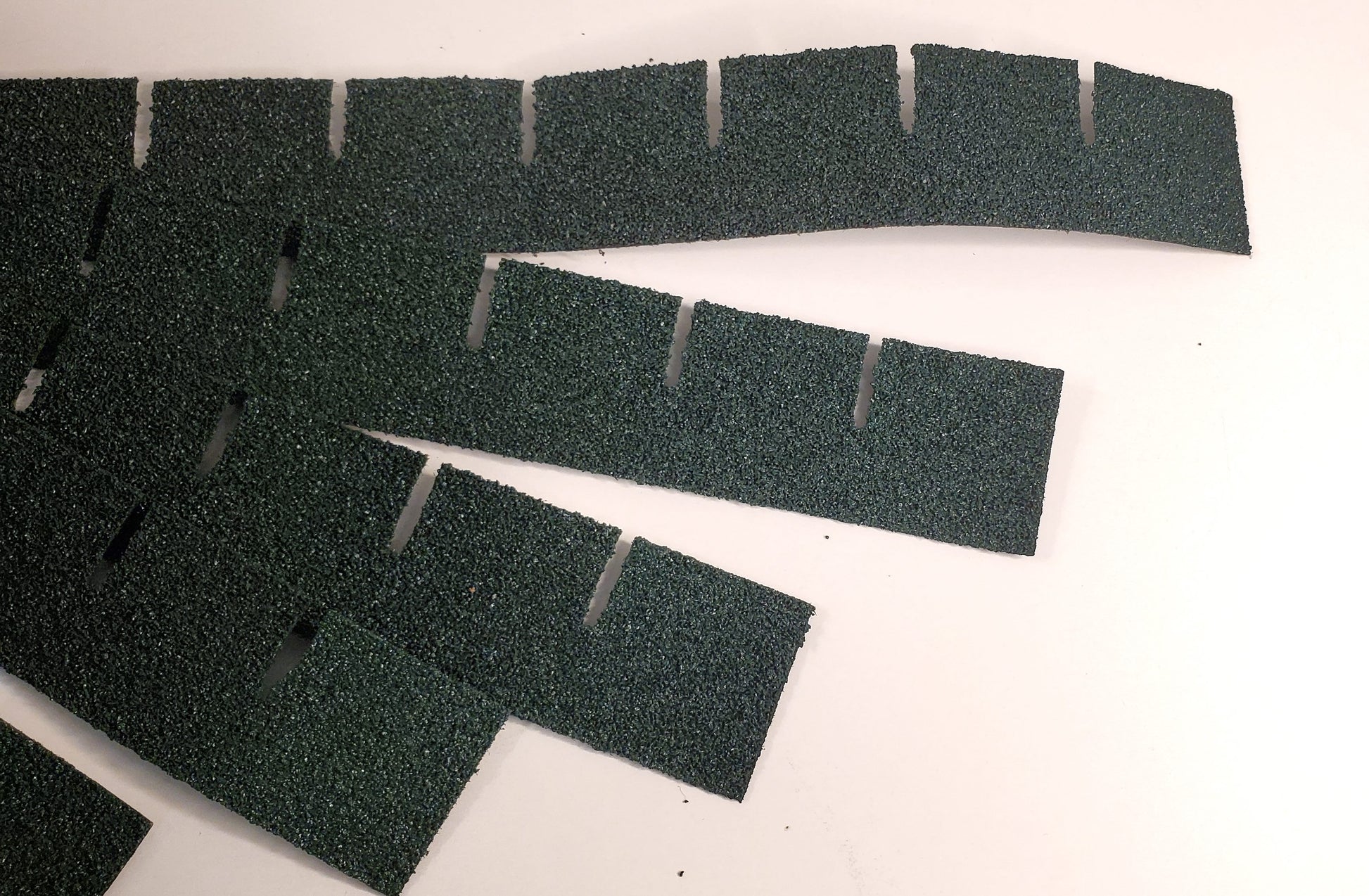 Dollhouse Asphalt Shingles Green Square 1:12 Scale #4003 144-157 Sq Inches