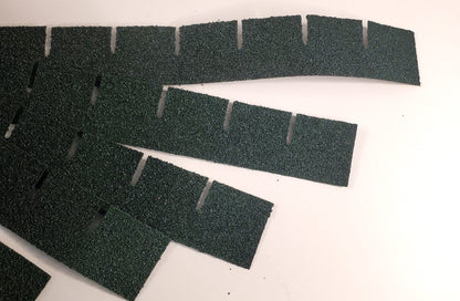 Dollhouse Asphalt Shingles Green Square 1:12 Scale #4003 144-157 Sq Inches