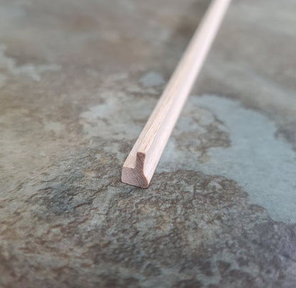 Dollhouse Chair Rail for Wainscoting Panels 5/16" tall x 18" long CLA70240