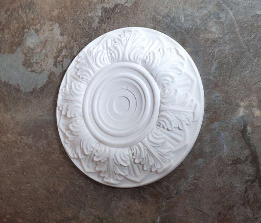 Dollhouse Ceiling Rose Medallion for Battery Lights 1:12 Scale Miniature MC176W