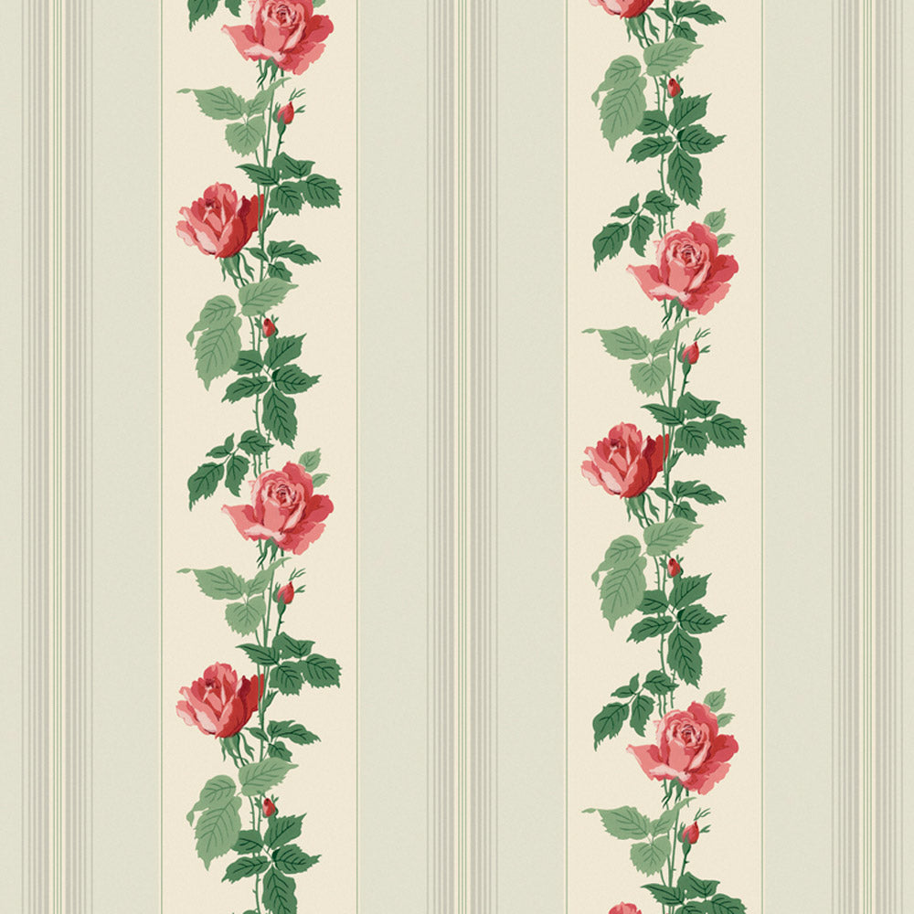 Dollhouse Wallpaper Still More Roses Bradbury & Bradbury 1:12 Scale Miniature