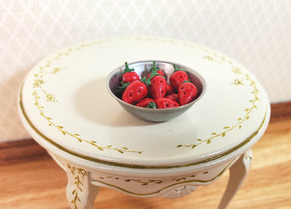 Dollhouse Strawberries Set of 12 1:12 Scale Miniature Fruit Food Kitchen Grocery