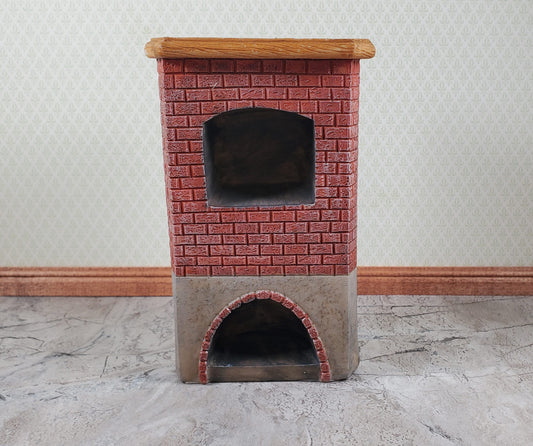 Dollhouse Small Brick Corner Oven by Reutter 1:12 Scale Miniature