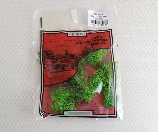 Javis Lichen Light Green Colors Model RR Dioramas Grass Scenery JLGLS - Miniature Crush
