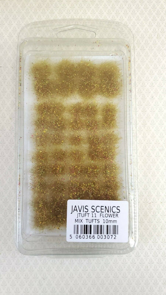 Javis Tufts Flower Mix Shrubs Plants Model RR Dioramas Dollhouses Grass Scenery - Miniature Crush