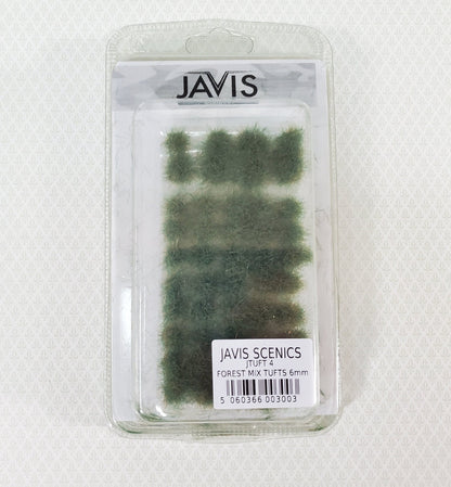 Javis Tufts Forest Mix Dark Green Shrubs Plants Model RR Dioramas Dollhouses Grass Scenery - Miniature Crush