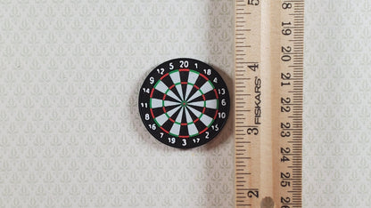Miniature Dart Board Game Darts 1:12 Scale Dollhouses Scale Model Dioramas - Miniature Crush