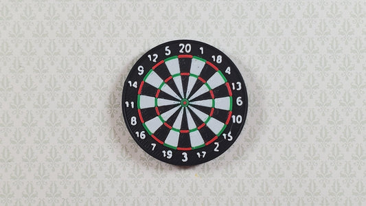 Miniature Dart Board Game Darts 1:12 Scale Dollhouses Scale Model Dioramas - Miniature Crush