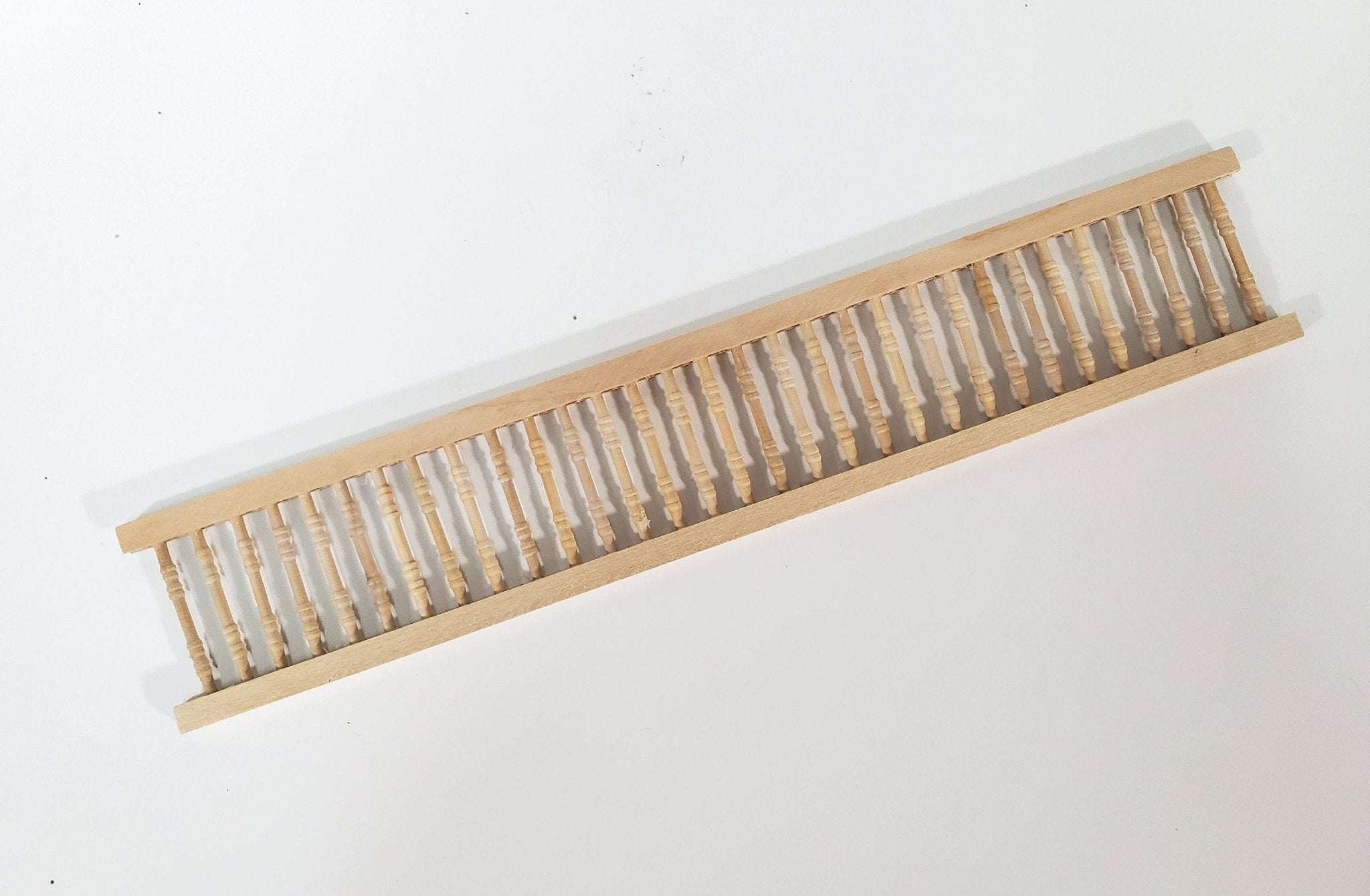 Dollhouse Porch Railing Assembled x1 Piece 12