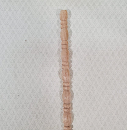 Miniature Wood Trim Flat Back Bead Style Relief Molding 3/8" x 18" Dollhouse Ceilings Walls - Miniature Crush