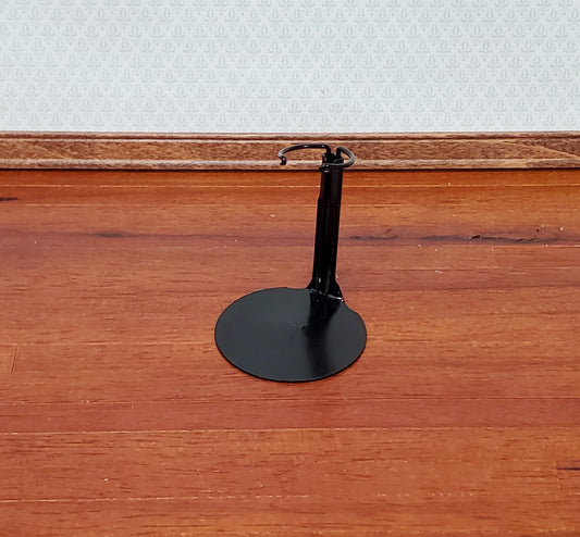 Small Doll Stand Black Metal for 3" - 6" Dolls Slim Waist 1:12 Scale Dolls - Miniature Crush
