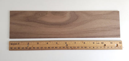 Walnut Wood Sheet Plank 3/32" x 3" x 12" long Woodworking Kiln Dried Sanded - Miniature Crush